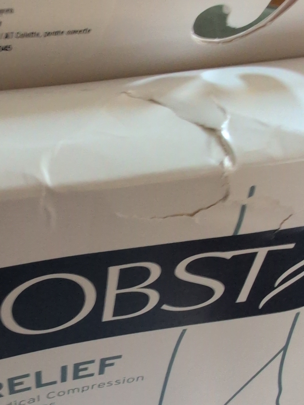 NEW Jobst Relief Waist-High Pantyhose Open Toe 20-30mmHg - Picture 11 of 11